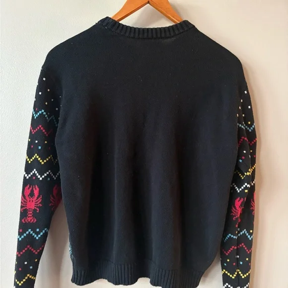 Friends TV Show Central Perk 100% Cotton Lobster Sweater sz Large - Picture 2 of 8